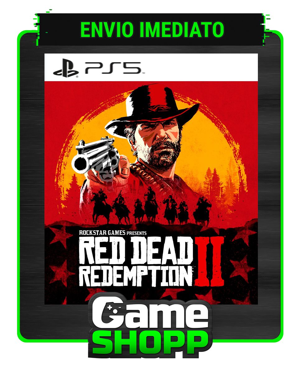 Red Dead Redemption 2 - PS5 - Primária - Edição Padrão - GameShopp