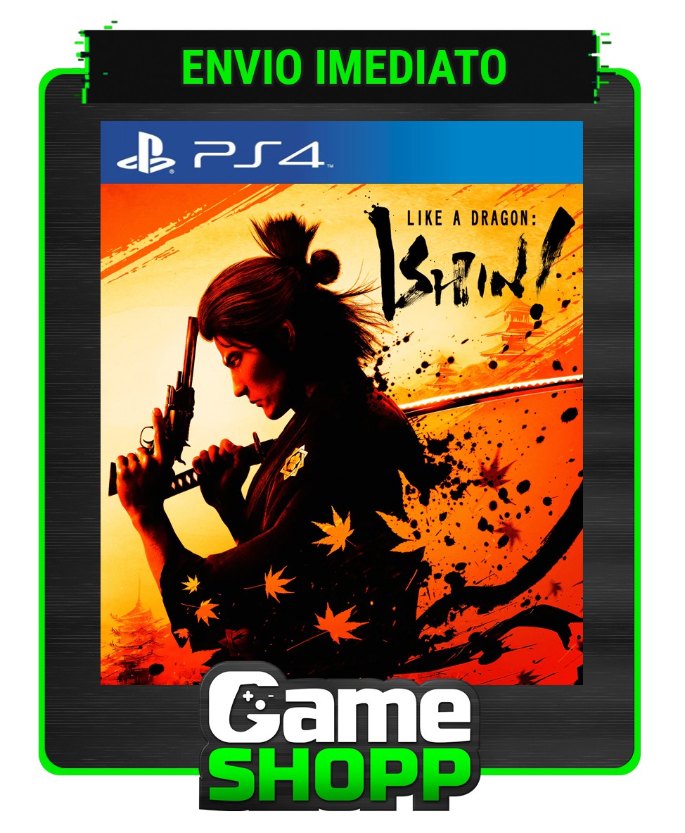 Jogo Like a Dragon: Ishin! - PS4 - ShopB - 14 anos!