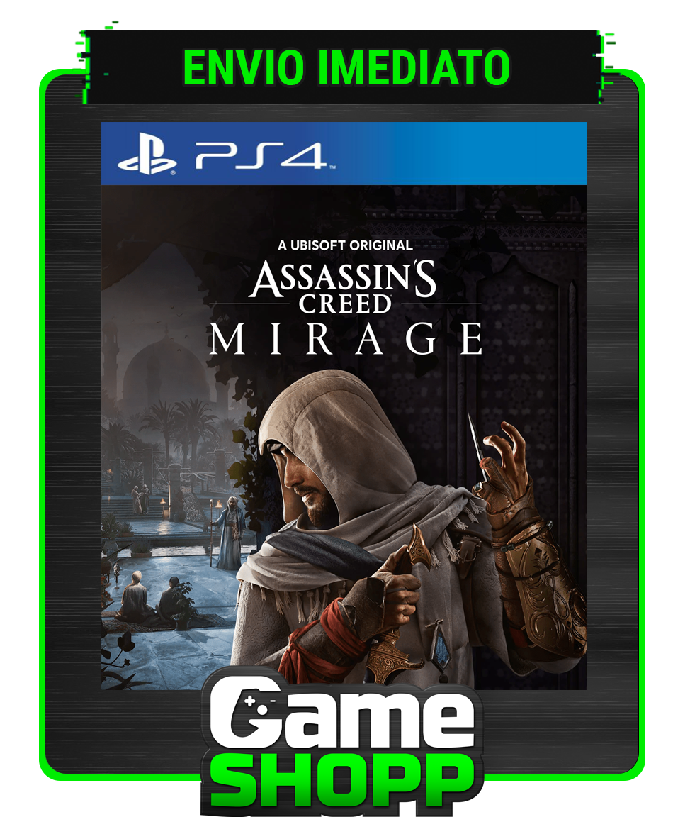 ASSASSINS CREED MIRAGE PS4 (Juego Digital)