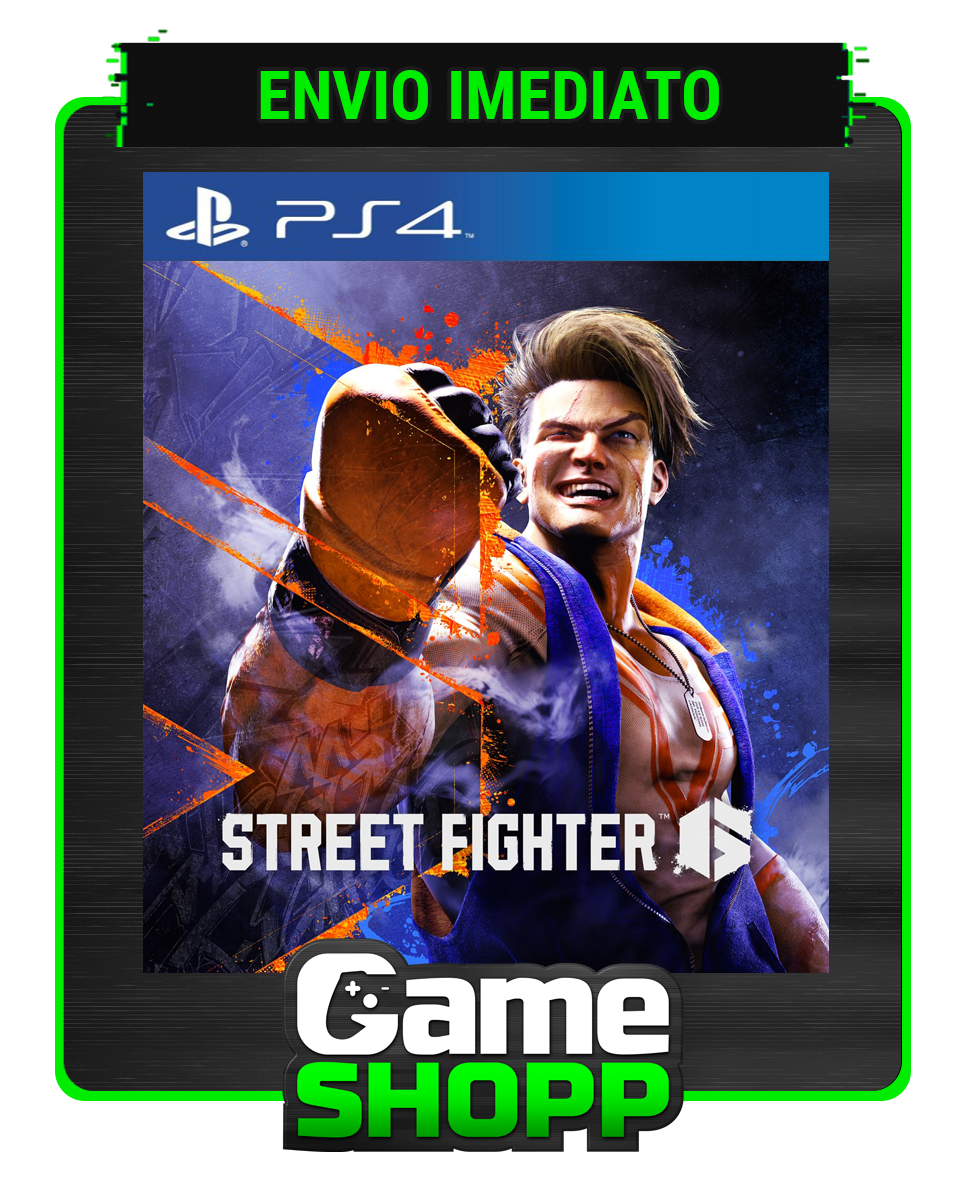 Street Fighter 6 - Ps4 Digital - Edição Padrão - GameShopp