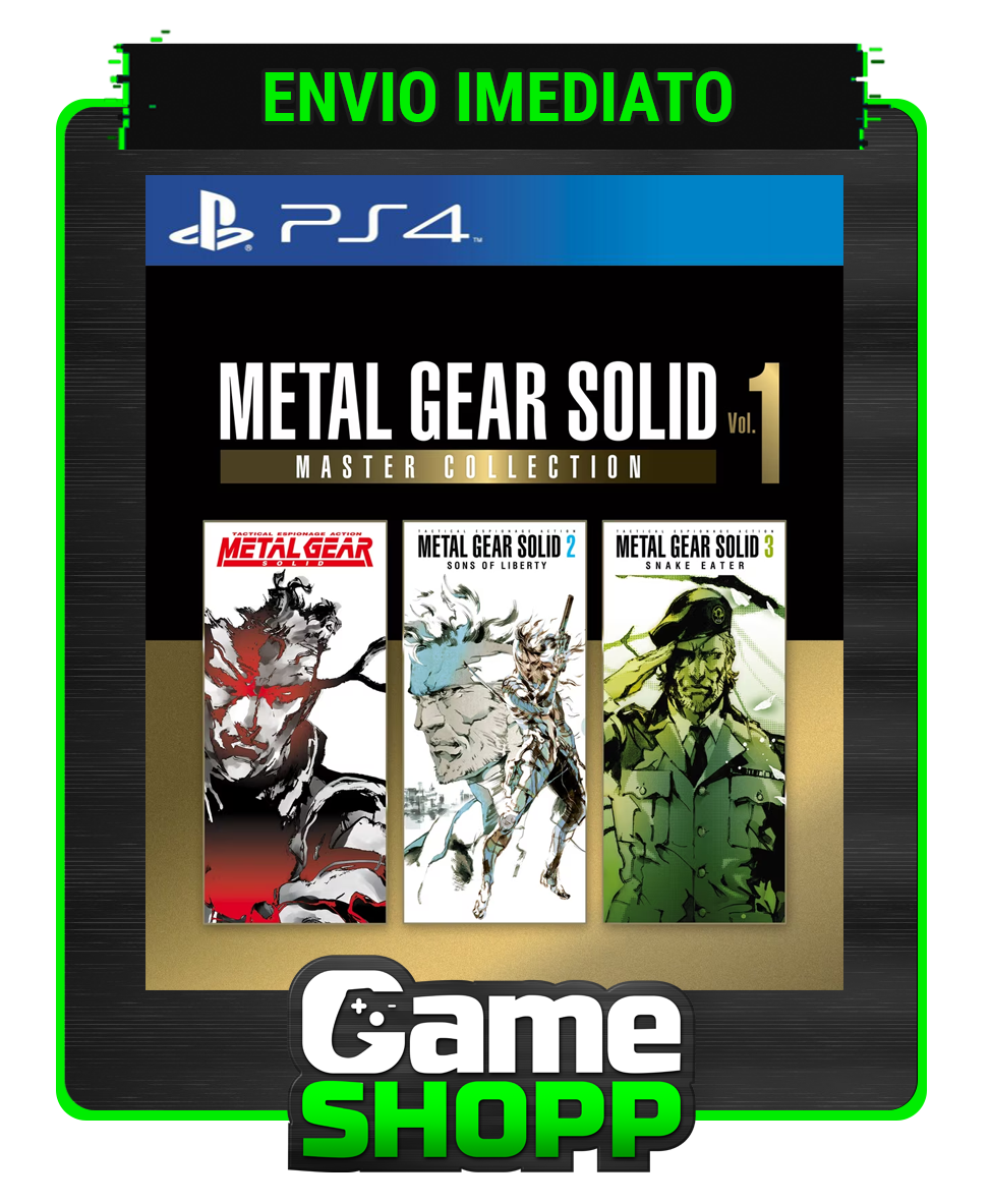 Jogo Metal Gear Solid HD Collection PS3 Usado - Meu Game Favorito