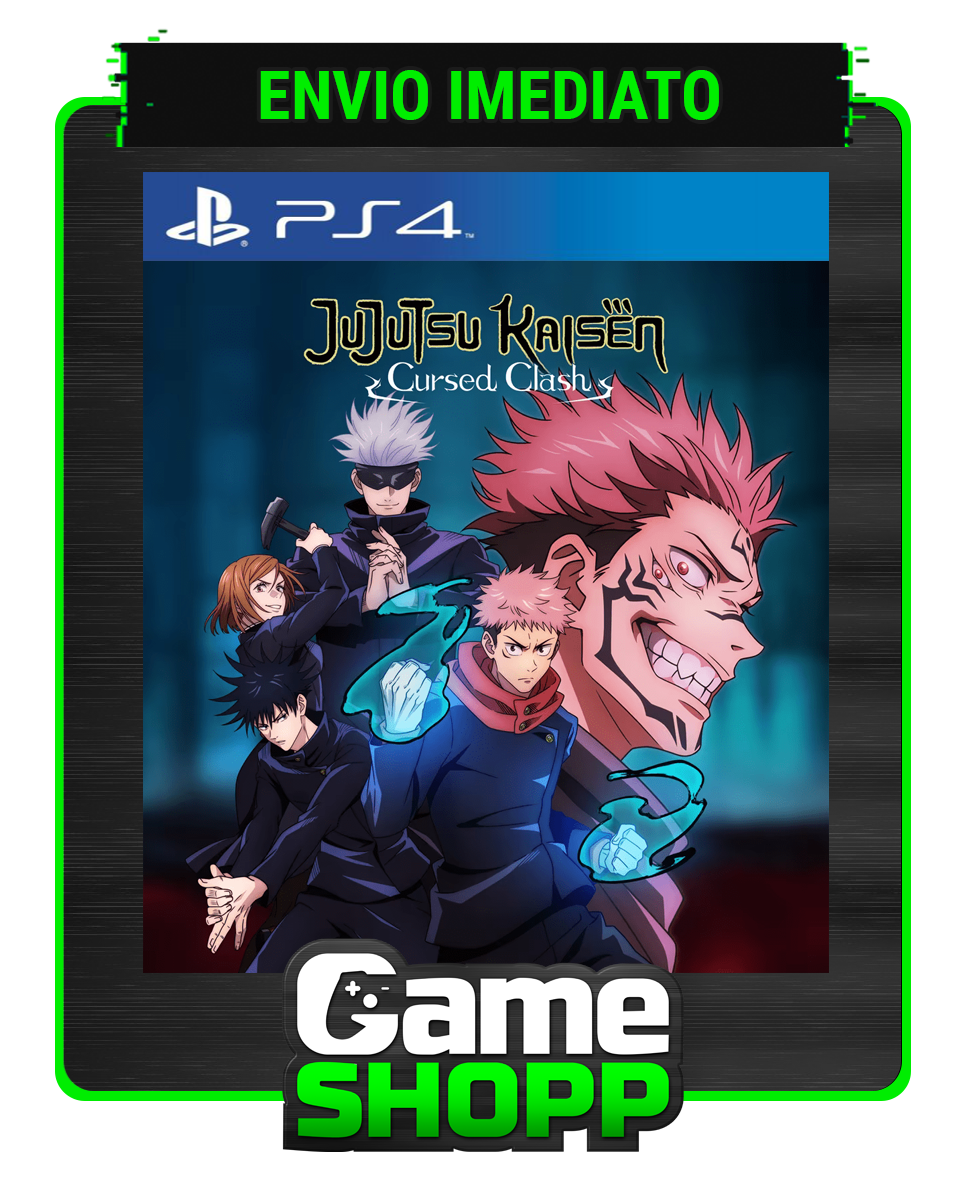 Jujutsu Kaisen Cursed Clash Ps4 Digital Edição Padrão Gameshopp 