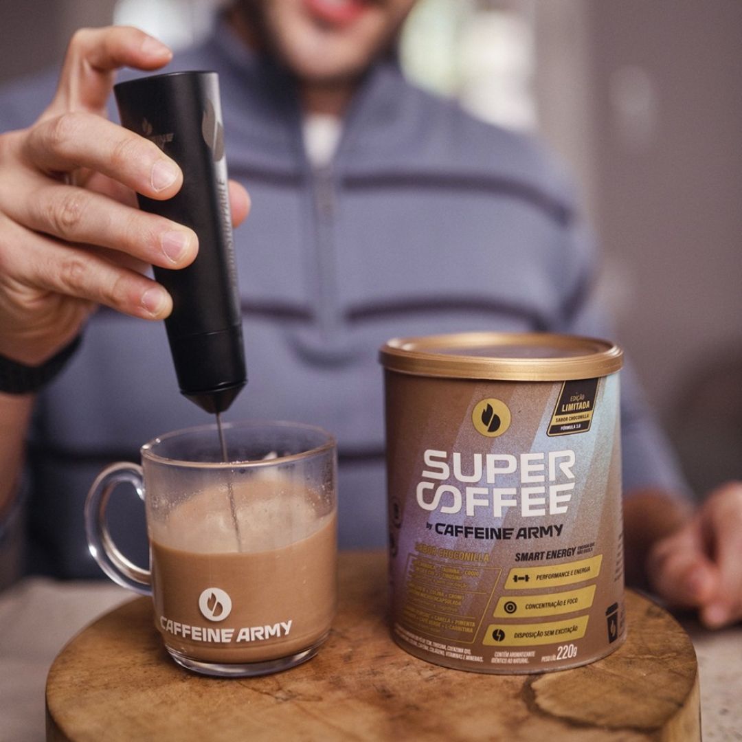 SuperCoffee 3.0 - Choconilla 220g - Caffeine Army - Meu Mercado Fit