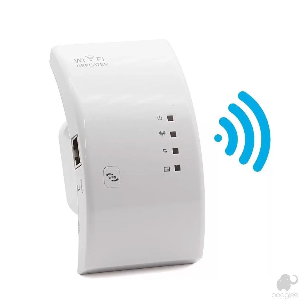 Repetidor De Sinal Wifi Expansor Wireless 300m Internet - Booglee® -  Booglee - eletrônicos para facilitar seu cotidiano e bem-estar