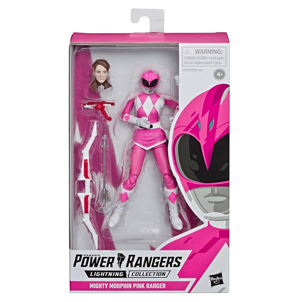 Pink Ranger Stuff Pink Ranger Lightning Collection (Ranger Rosa) - Blister Toys - Action ...