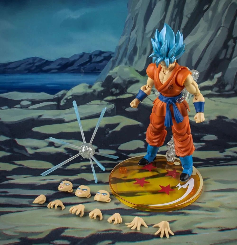Goku God Blue Demoniacal Fit Blister Toys Action figures e