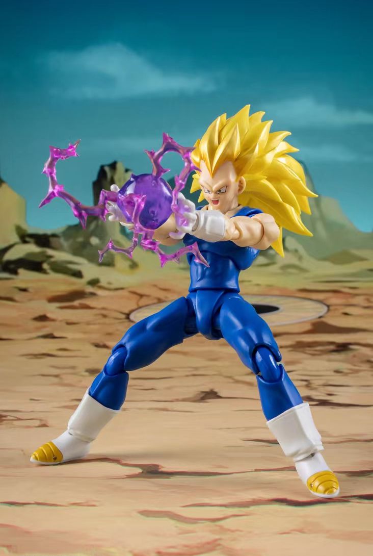 Figura de acción de Dragon Ball Shf Vegeta Demoniacal Fit Royal Blood