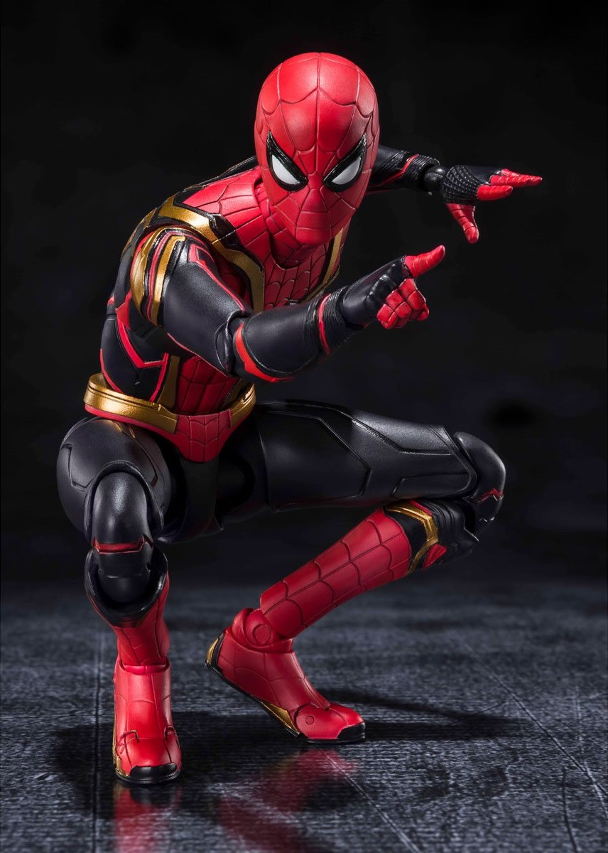 SH Figuarts Spider-Man No Way Home Red & Blue Tom Holland Spider-Man