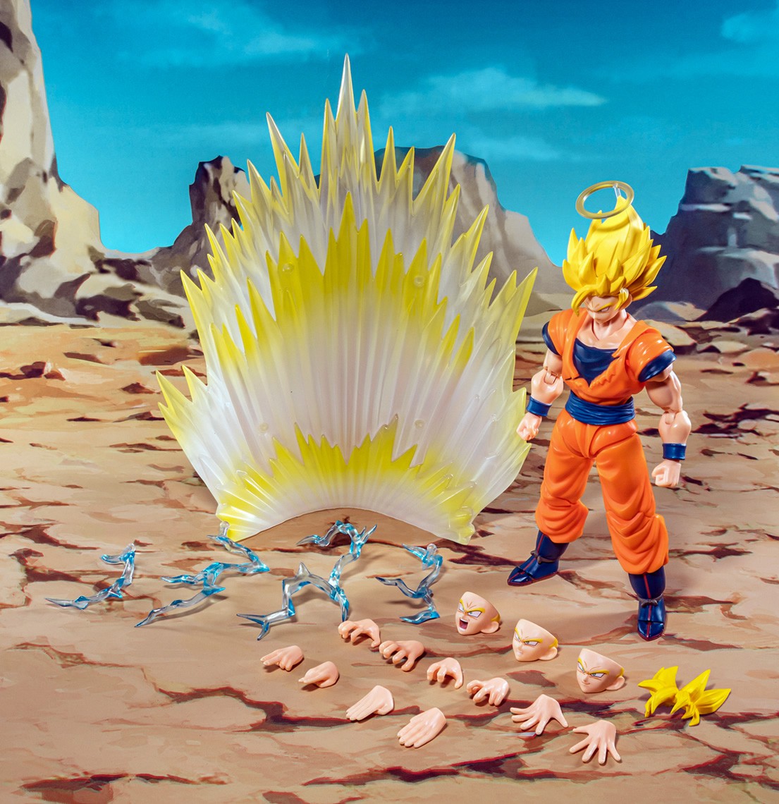 Goku Super Saiyan 2 Demoniacal Fit Blister Toys Action figures