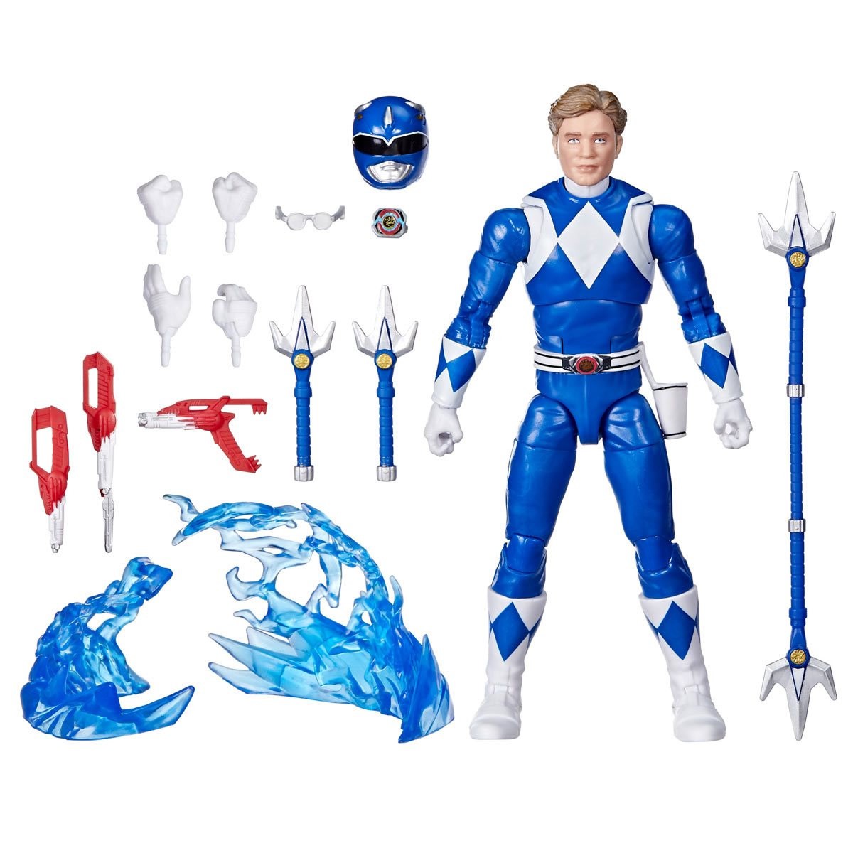 Blue Ranger Lightning Collection Remastered (Ranger Azul) - Blister ...