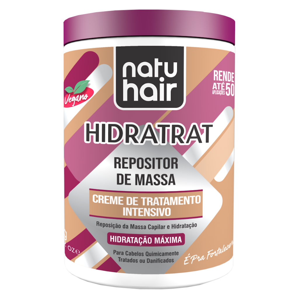 Creme de Tratamento Intensivo Repositor de Massa 1kG NatuHair ...