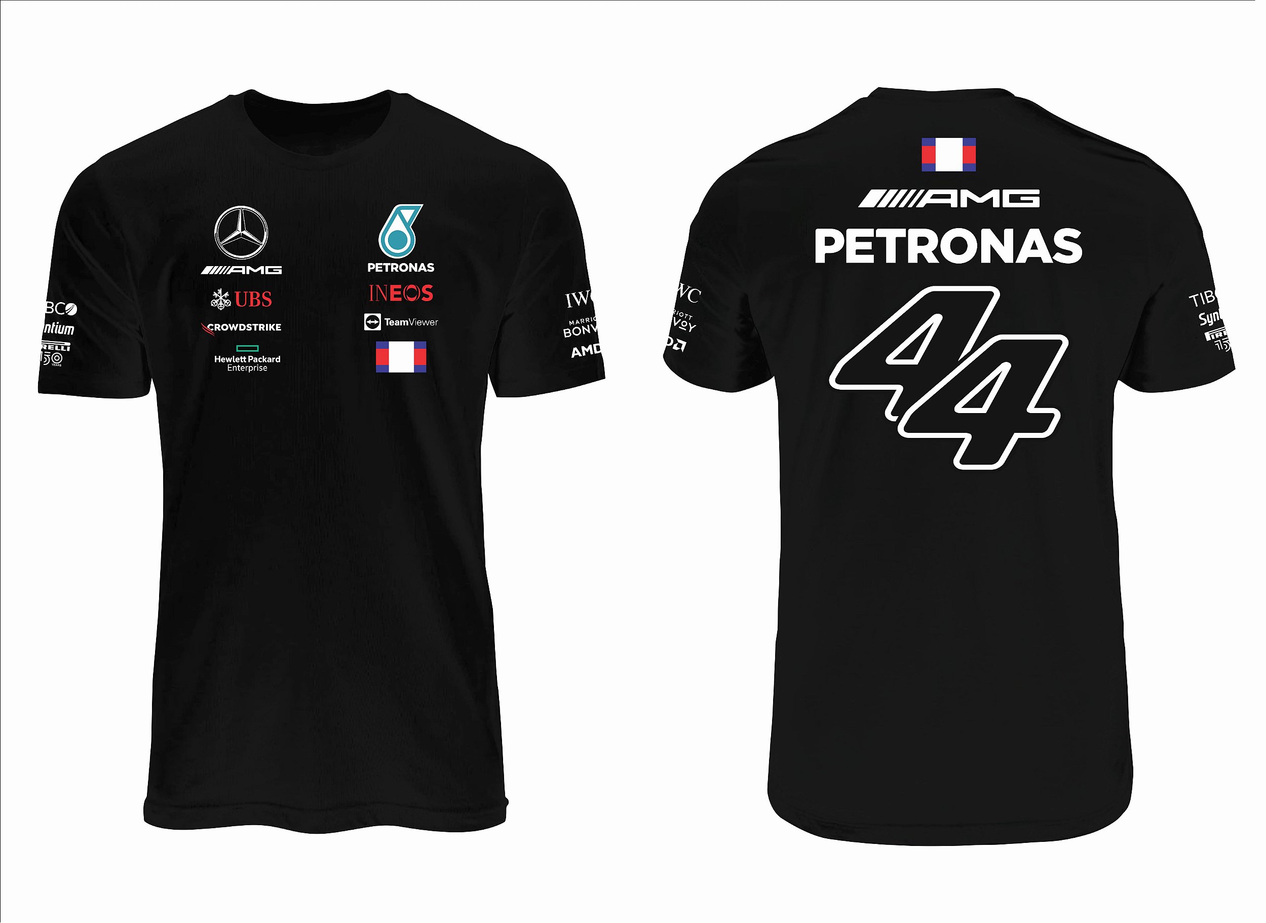 Camisa F1 Mercedes Lewis Hamilton 2022 - RetroEsporte - Paixão pelo clássico