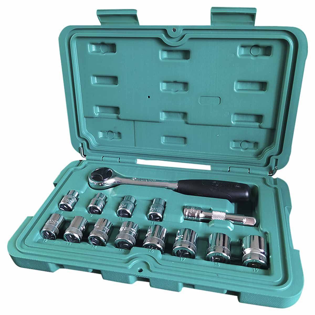 octavo 87/3, 87/4, 88.5 セット Jogo de Soquete Sextavado 3/8