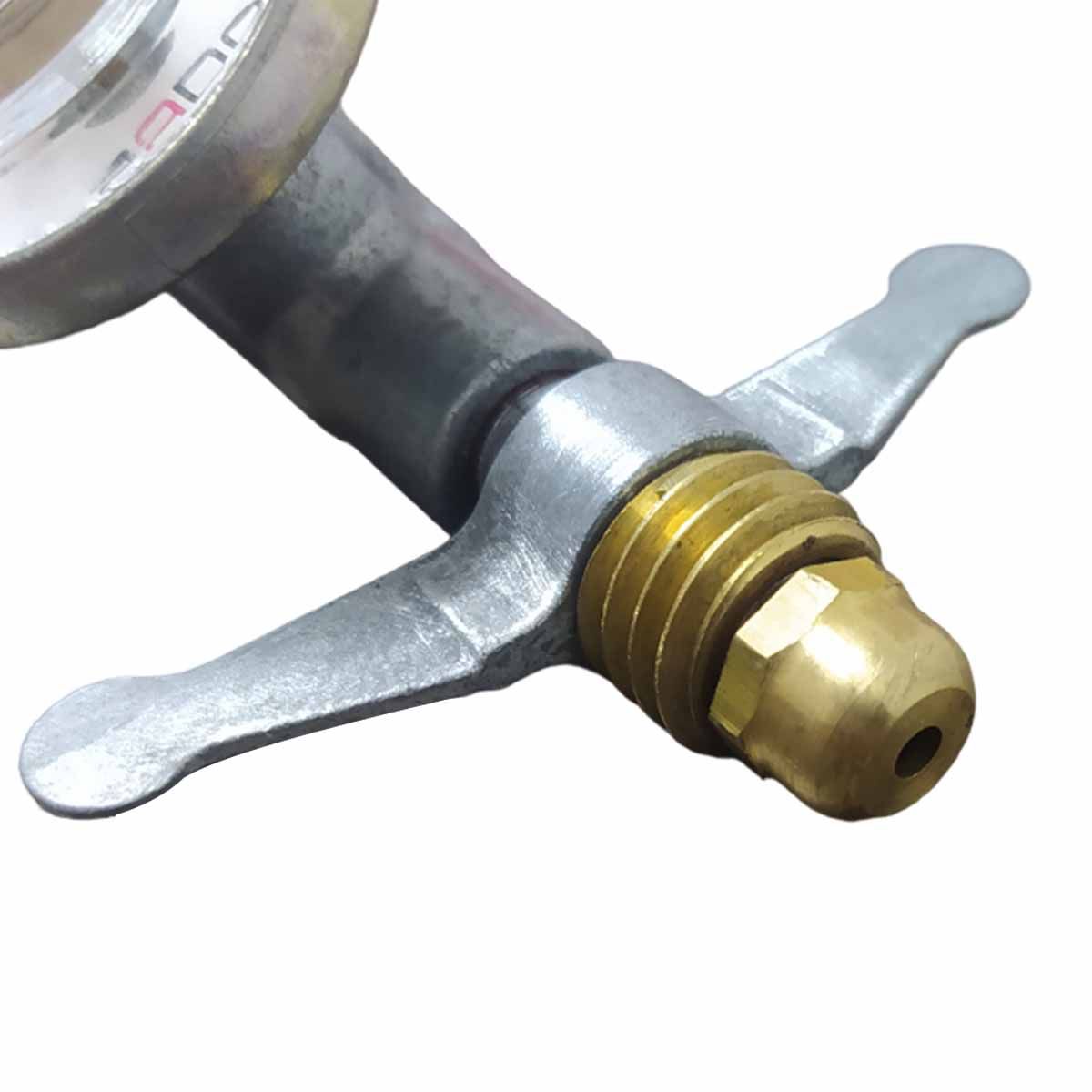 Registro Regulador de Gás Cozinha Manômetro 1Kg/h PADO - Parafusos e  Ferramentas Especiais