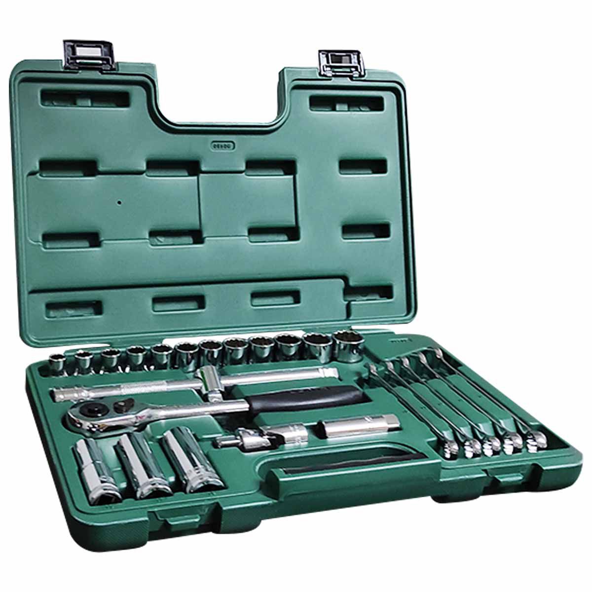 Kit Mecânico Jogo Ferramentas 25Pç + Lanterna SATA ST0925723