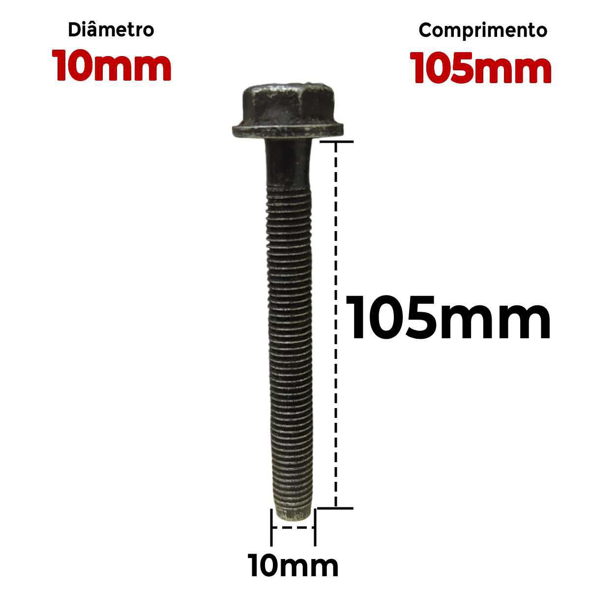 Parafuso Coletor Escapamento 10x105mm Mercedes Benz - Parafusos e  Ferramentas Especiais
