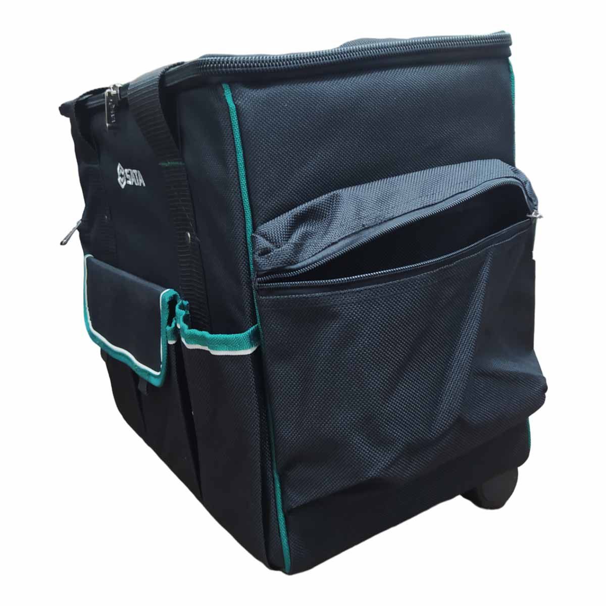 Bolsa de Ferramentas com Rodas 19 SATA ST95188 - Parafusos e