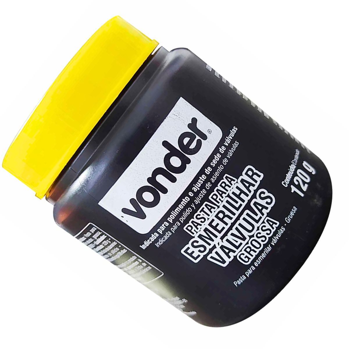 Pasta Abrasiva Para Esmerilhar Válvulas Grossa 120g VONDER Parafusos