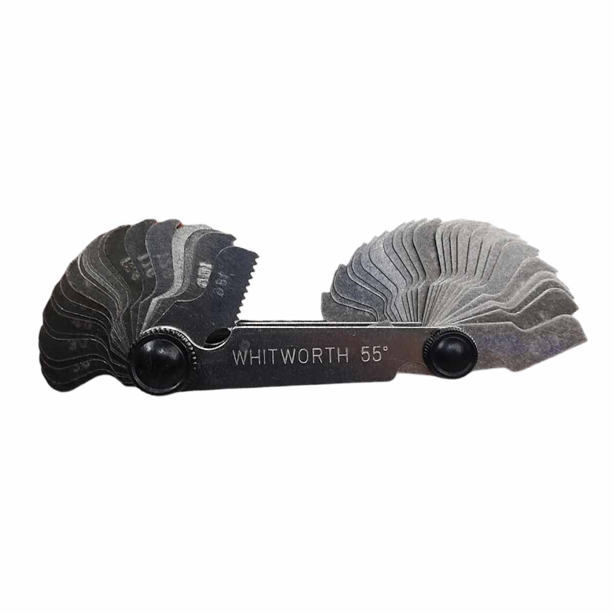 52-Blatt Gewindelehre-Set – Metrisch 60° (0,25–6 Mm) + Zoll 55° (4–62G) Aus Edelstahl