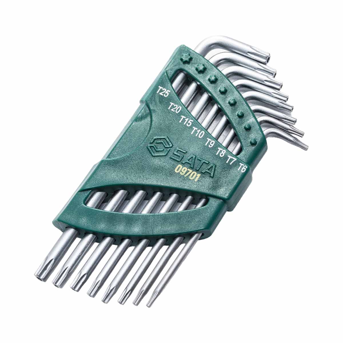 Jogo de Chave Torx Extra Longa T06 a T25 08Pç ST09701 - Parafusos