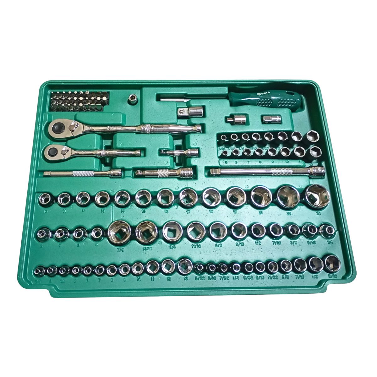 Caixa de Ferramentas Tipo Gabinete com 213 Pçs SATA ST09512U