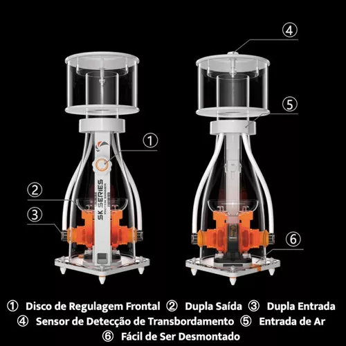 Skimmer Mj-SK400 Para Aquário Até 1000l - Maxspect - Franco