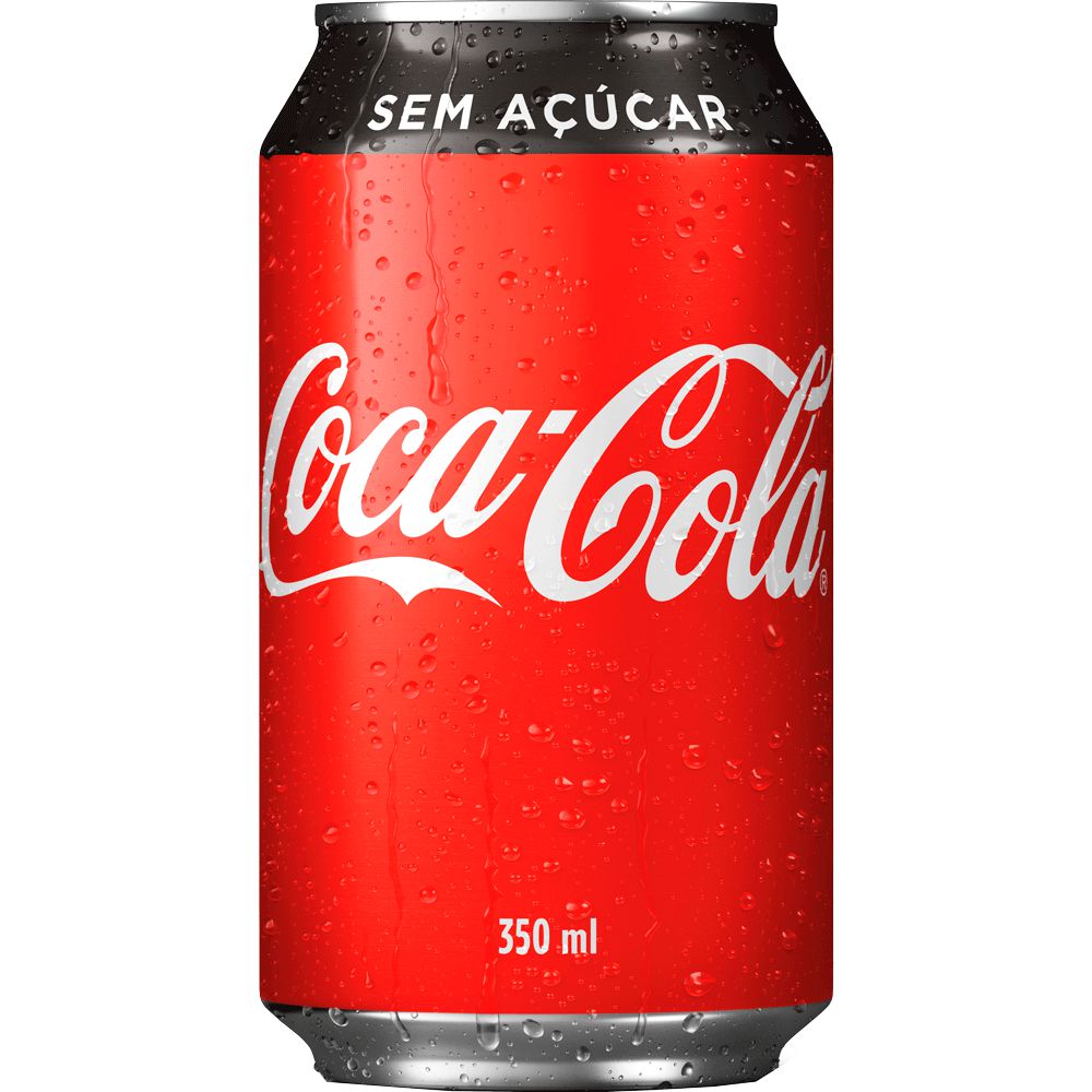Coca Cola Lata Zero - Salgadinhos Piu Piu