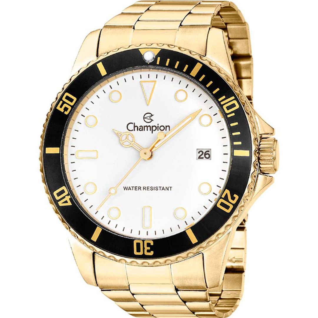Relógio Magnum Masculino - Dourado - Loja Arlicenter - Compre