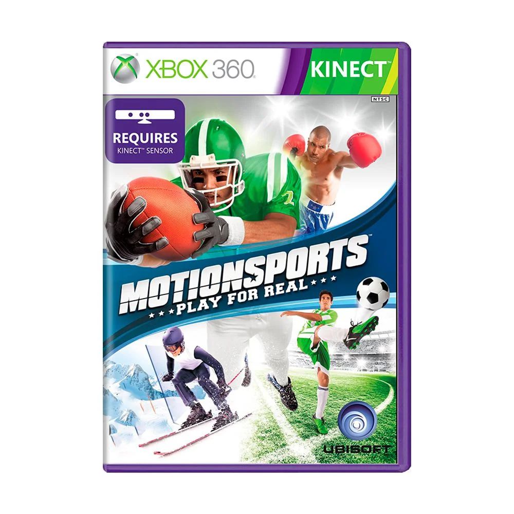 JOGO KINECT MOTION SPORTS: PLAY FOR REAL XBOX 360 USADO - TLGAMES, sports  jogos 