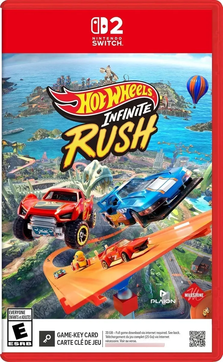 JOGO HOT WHEELS INFINITE RUSH NINTENDO SWITCH 2 NOVO - TLGAMES