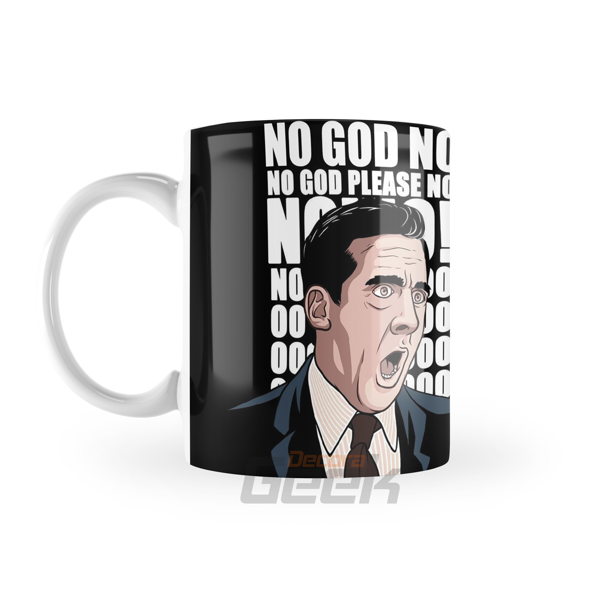 🚀 Caneca The Office Michael Gary Scott No God No Frase | Decora Geek ...