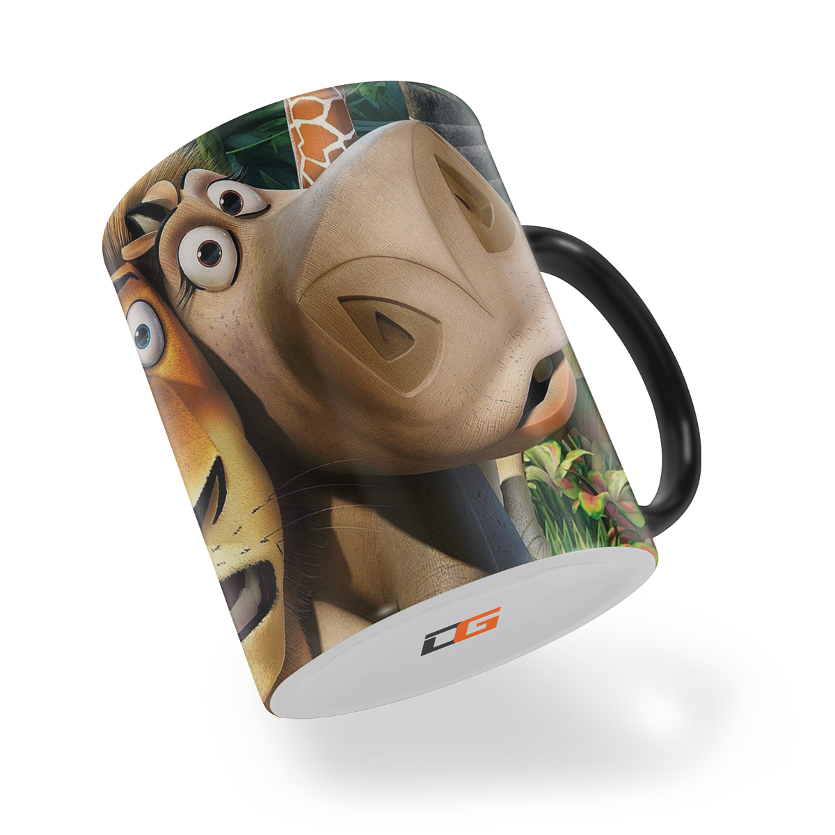 ⭐ Caneca Mágica Filme Madagascar Animais | Decora Geek - Decora Geek