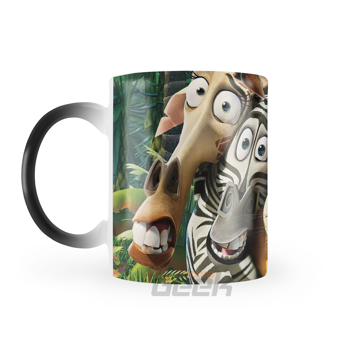 ⭐ Caneca Mágica Filme Madagascar Animais | Decora Geek - Decora Geek