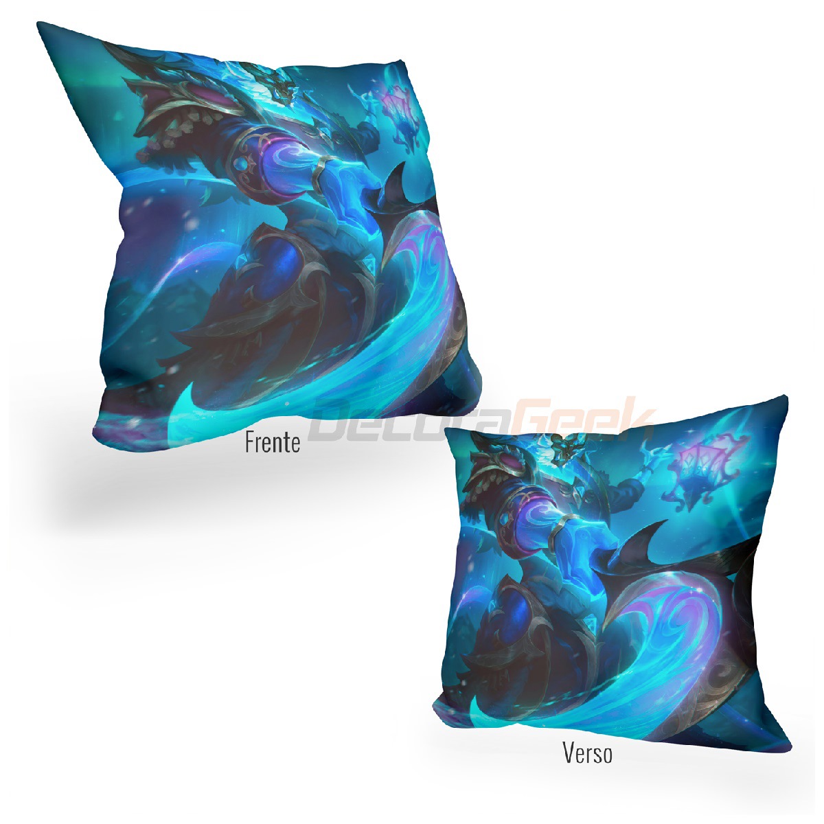 Thresh Inverno Almofada Thresh Bênção do Inverno League Of Legends LOL | Decora Geek ...