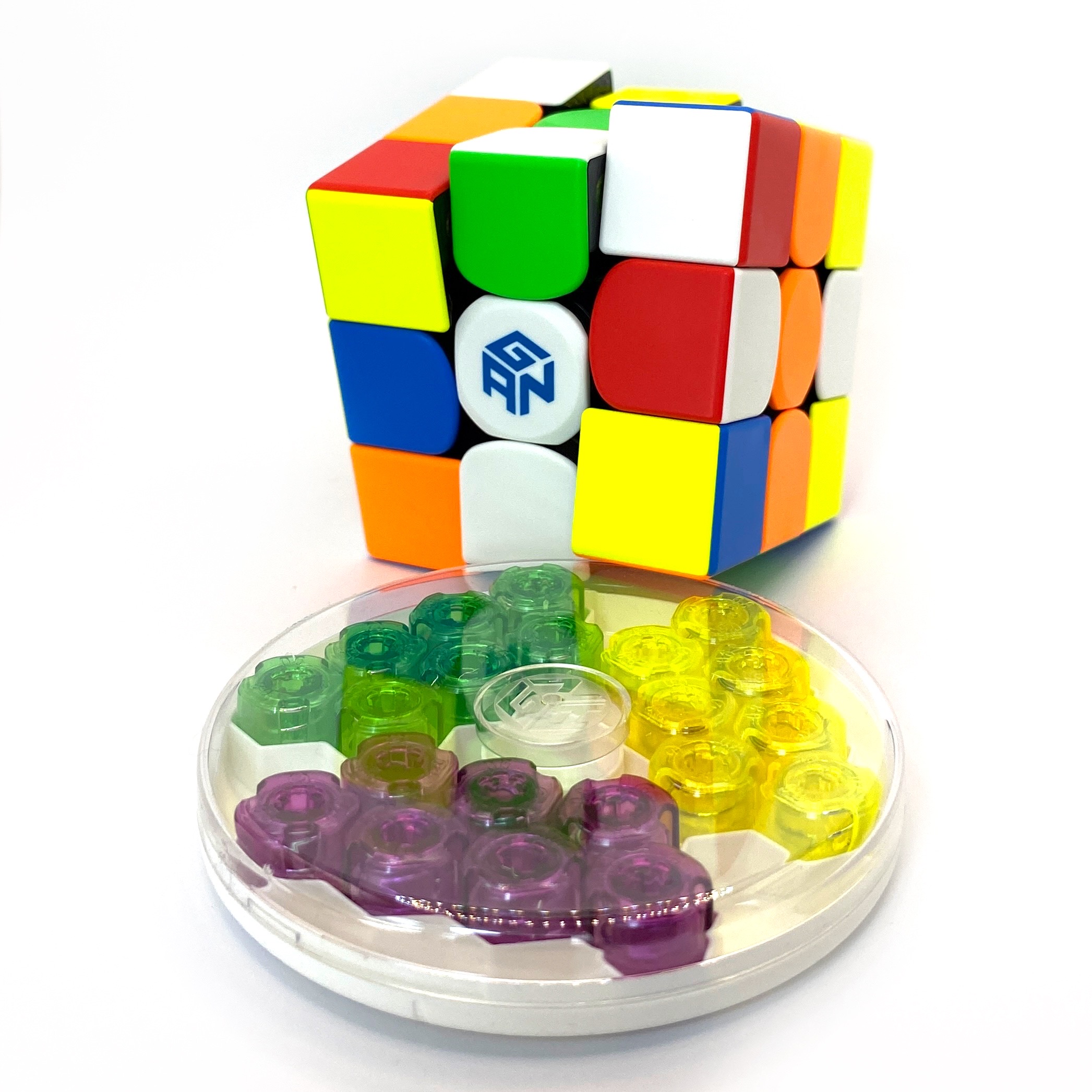 Cubo Mágico 3x3x3 Com Sistema De Giro Rápido