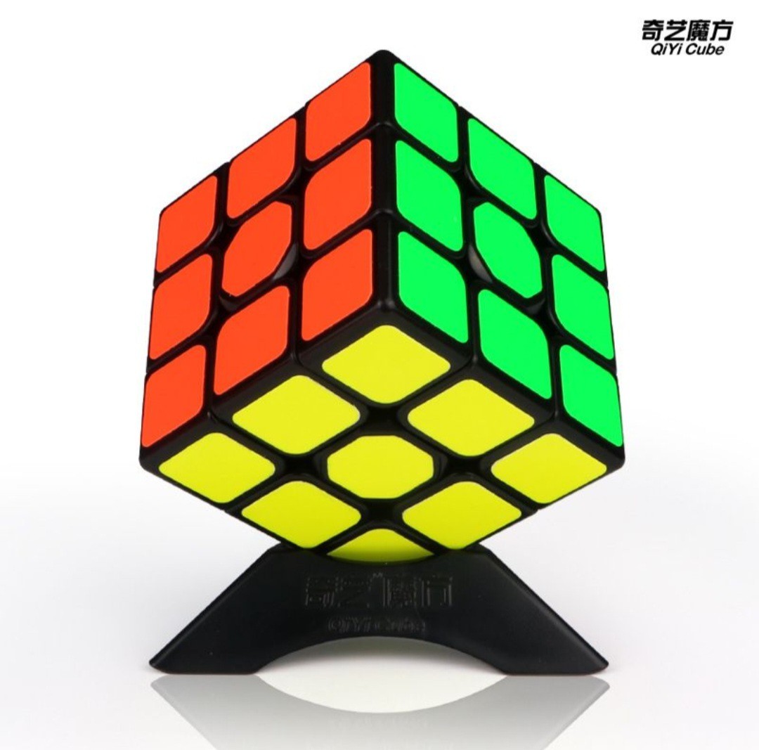 Cubo Mágico Qiyi Sail W x Preto Chess Cuber Loja Oficial de Cubo