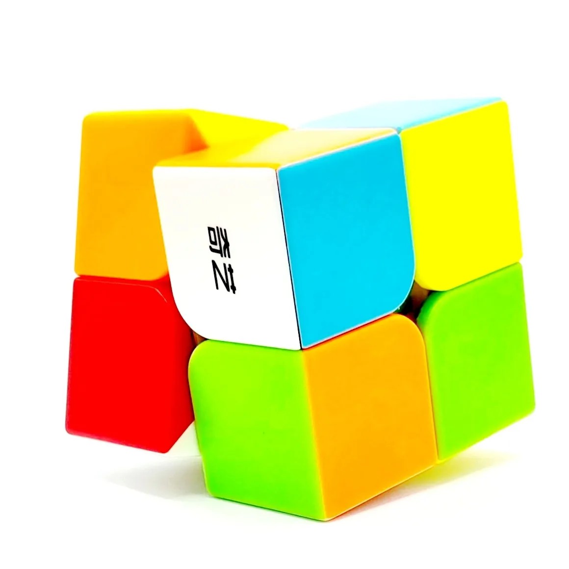 Cubo Mágico 2x2 Profissional Kids Original QiYi QiDi Preto