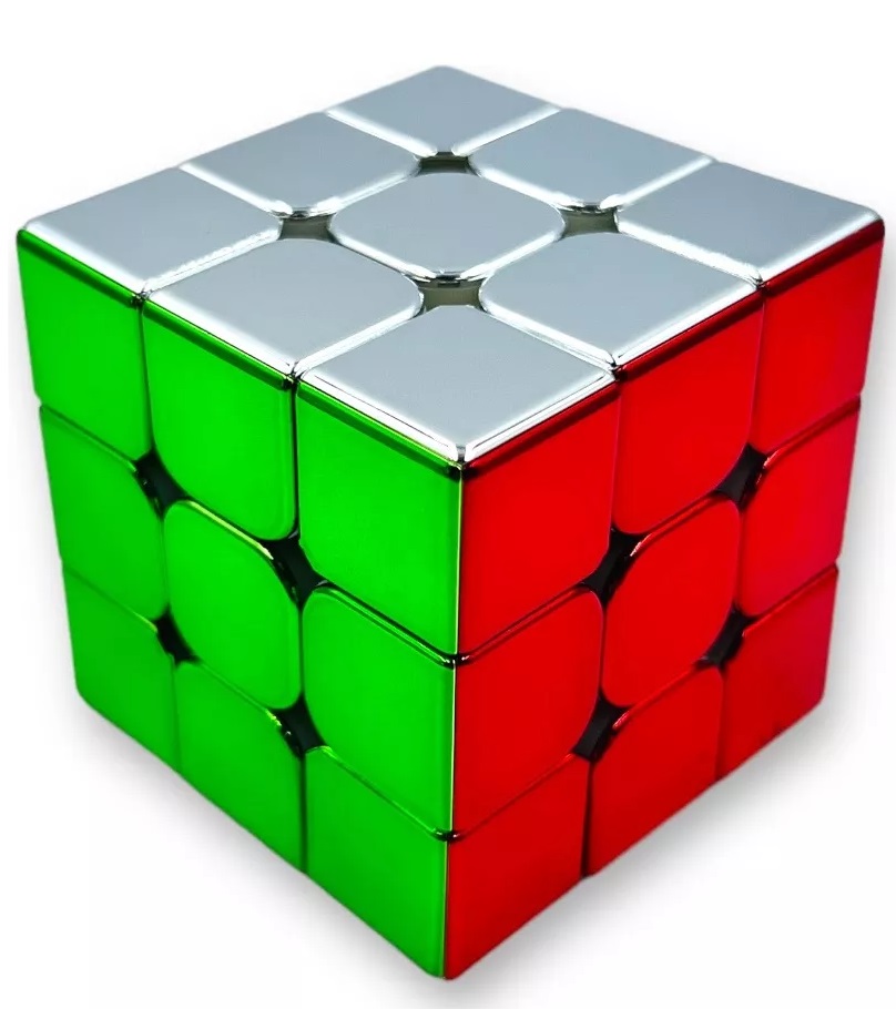 Cubo Mágico 3x3x3 Cyclone Boys Metalizado M Magnético