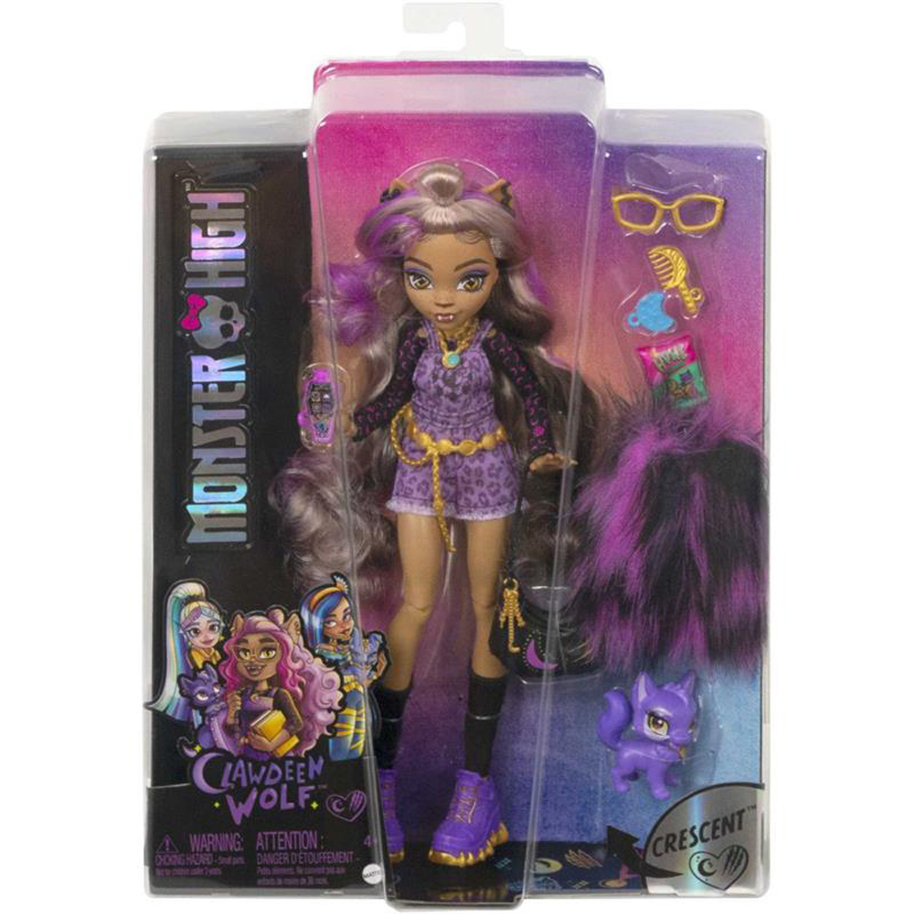 Boneca Monster High - Clawdeen Wolf - Com Pet - HHK52 - Mattel - Real  Brinquedos