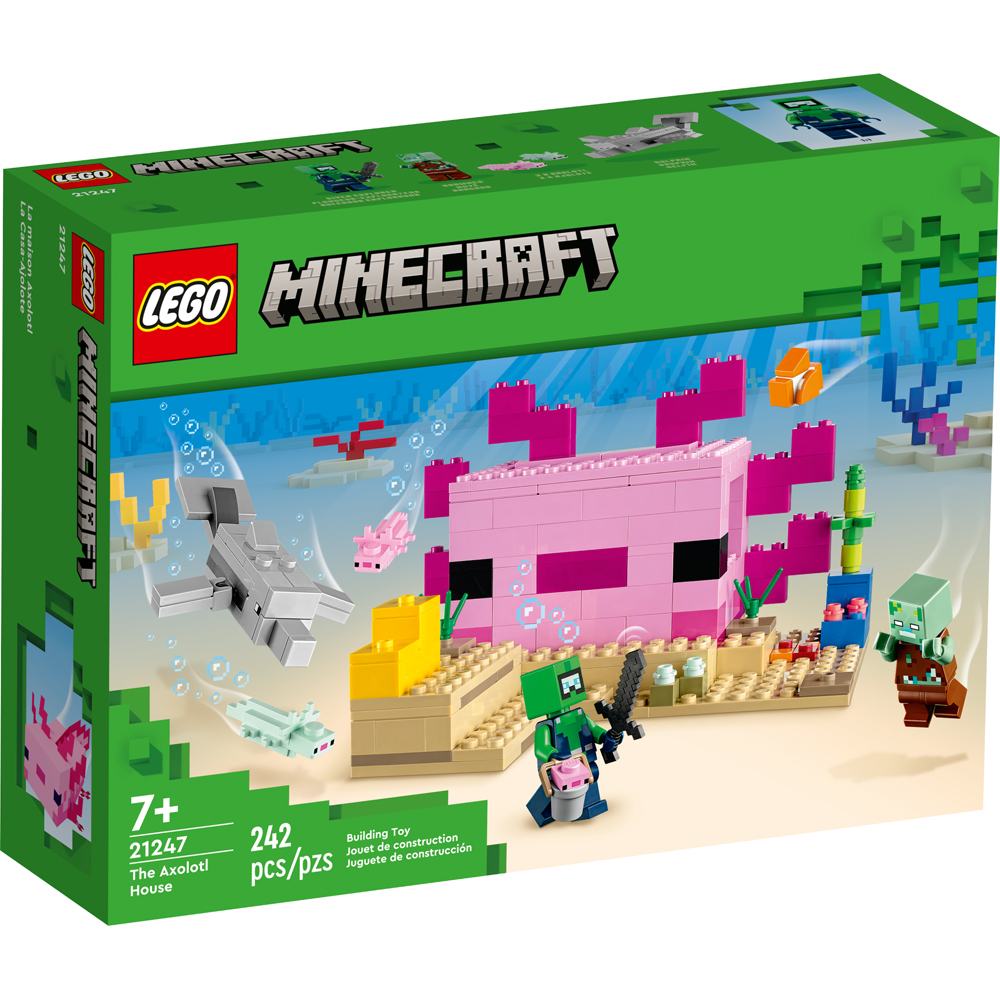 Lego minecraft o recife de coral 21164 - Brinquedos de Montar e