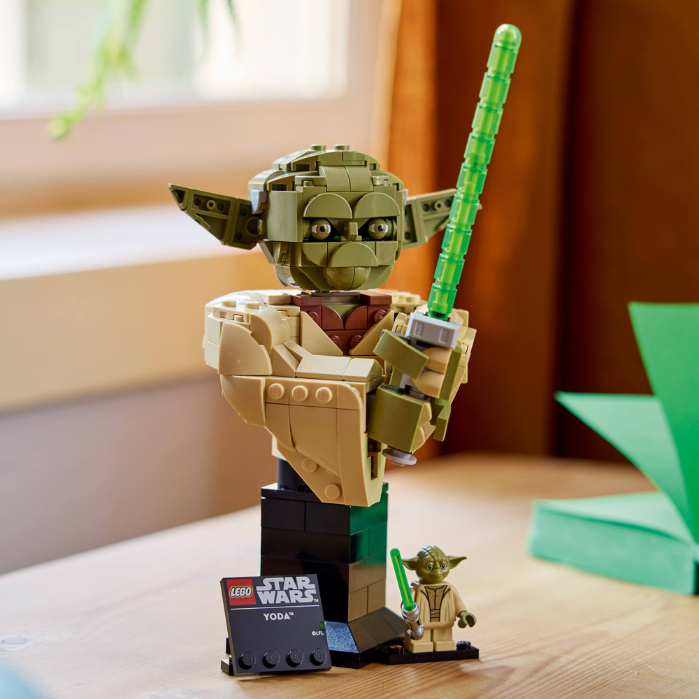 Lego Star Wars Busto de Yoda 75438 com 399pcs - Datez