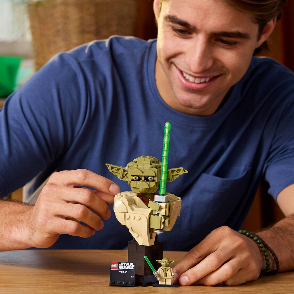 Lego Star Wars Busto de Yoda 75438 com 399pcs - Datez