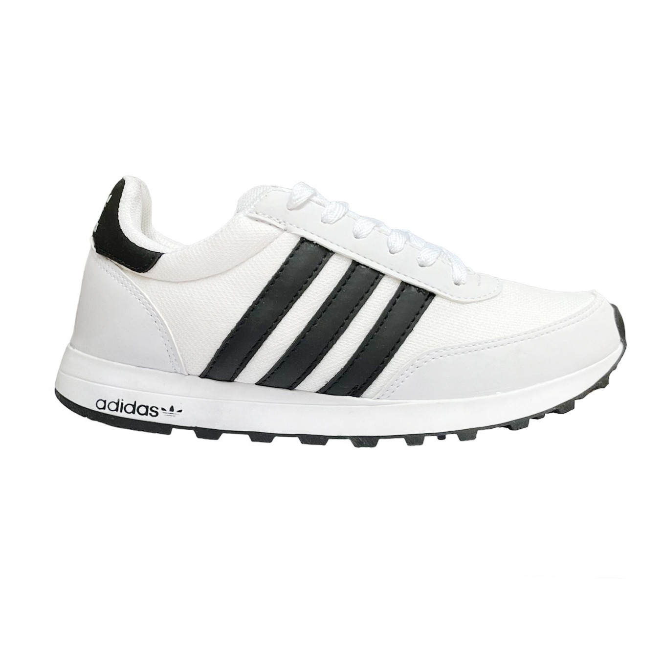 Tênis Adidas Neo Branco - Preto - Slim Shoes
