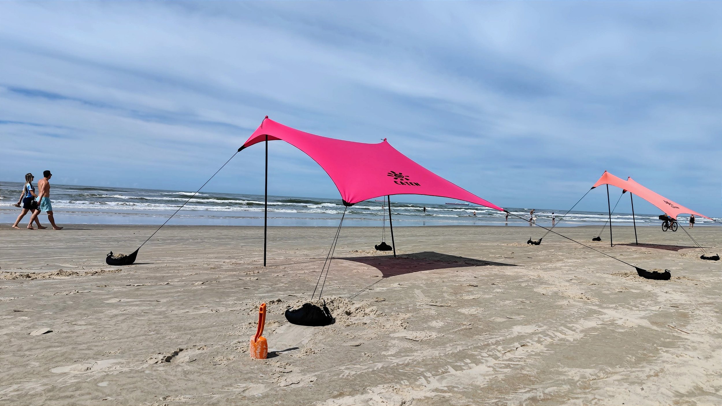 TENDA PARA PRAIA PORTÁTIL E INOVADORA - CATEN ECO 2 - 250 x 210cm