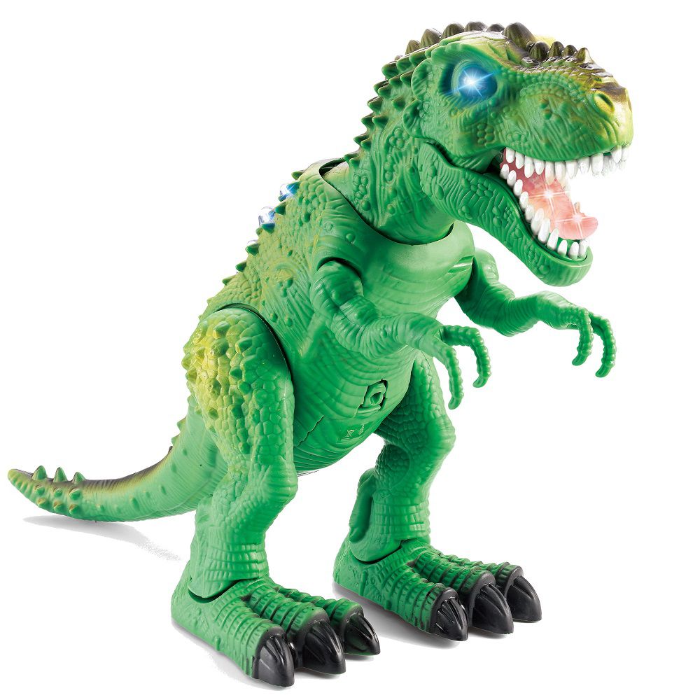 Dinossauro de Brinquedo Tiranossauro Rex - Emite Som e Luz com