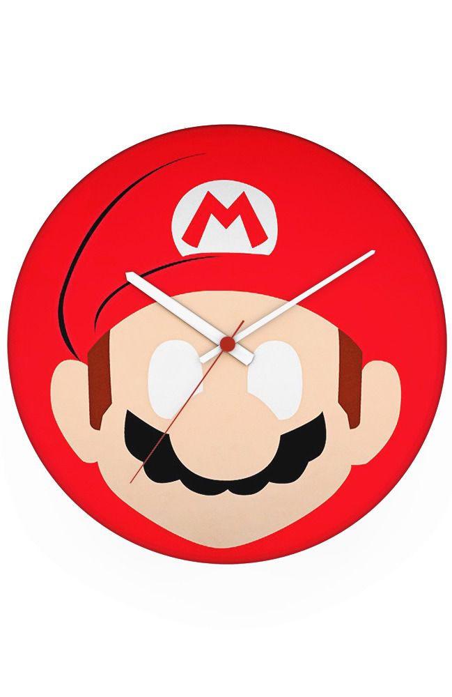 Relógio De Parede Games Jogos Super Mario World - Vital Quadros