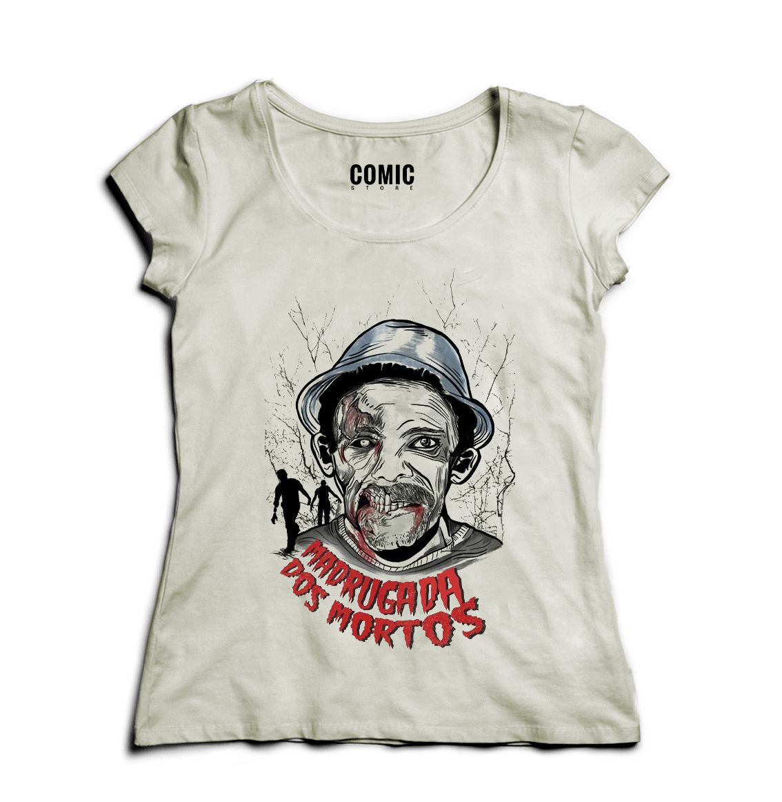 Camiseta Branca Personagem Chaves e Chiquinha Tamanho M Marca Use Criativa, Camiseta Feminina Use Criativa Nunca Usado 85049003