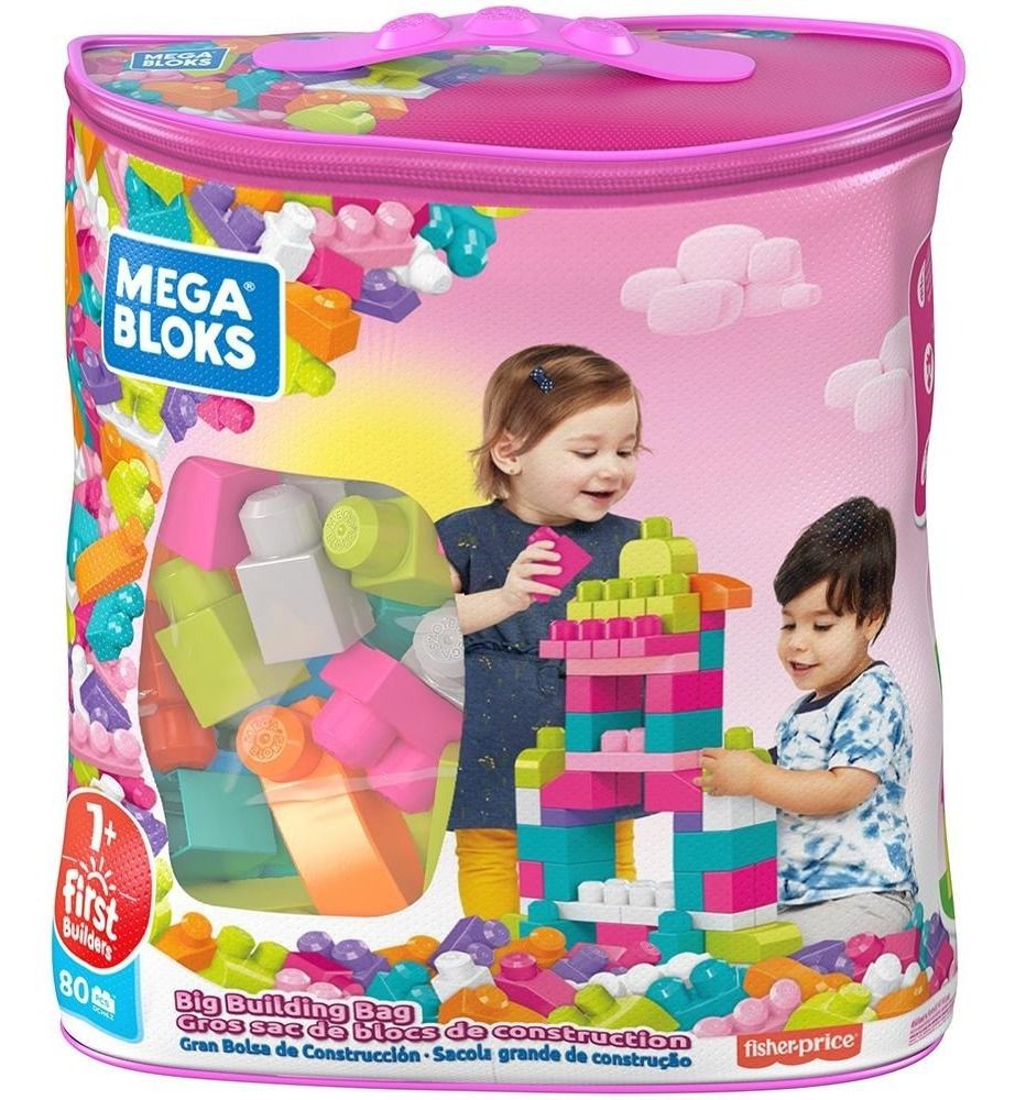 Blocos de Montar Infantil 80 Peças Grandes - Wp Connect