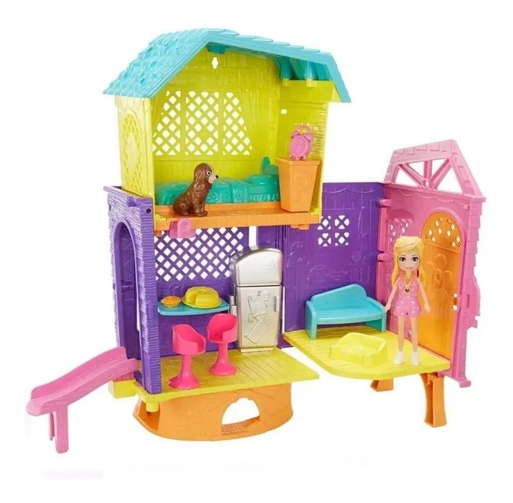 Kit Polly Pocket Jogadora de Futebol