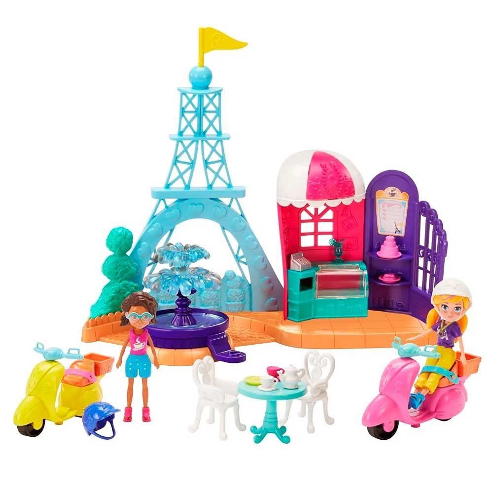 Boneca Polly Pocket Aventuras Em Paris GKL61 Mattel - Vals Magazine